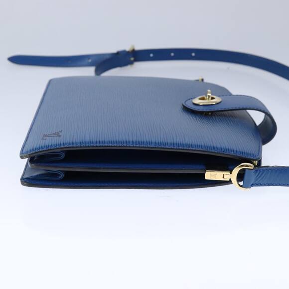 LOUIS VUITTON Epi Capuchin Shoulder Bag Blue M52345 - Picture 5 of 13
